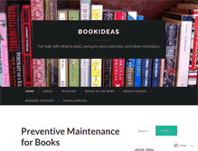 Tablet Screenshot of bookideas.net